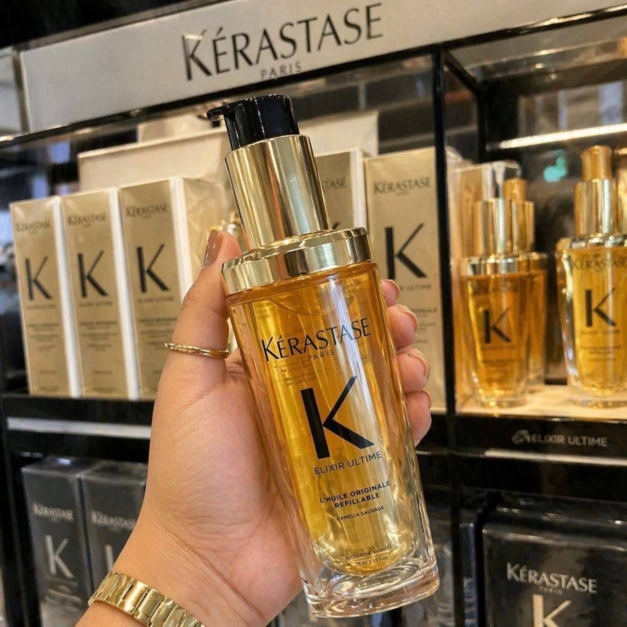 Seleção premium de haircare