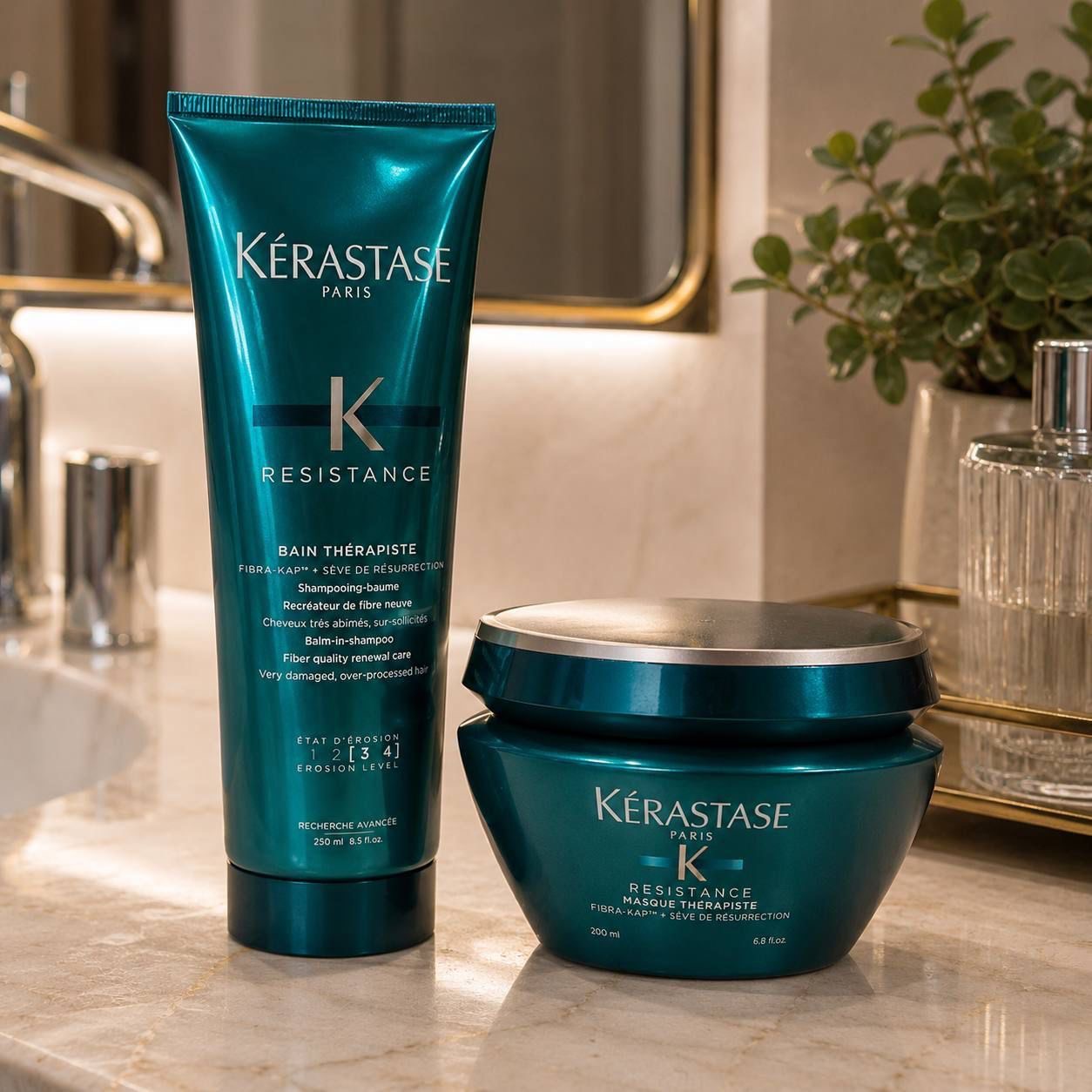 Seleção premium de haircare