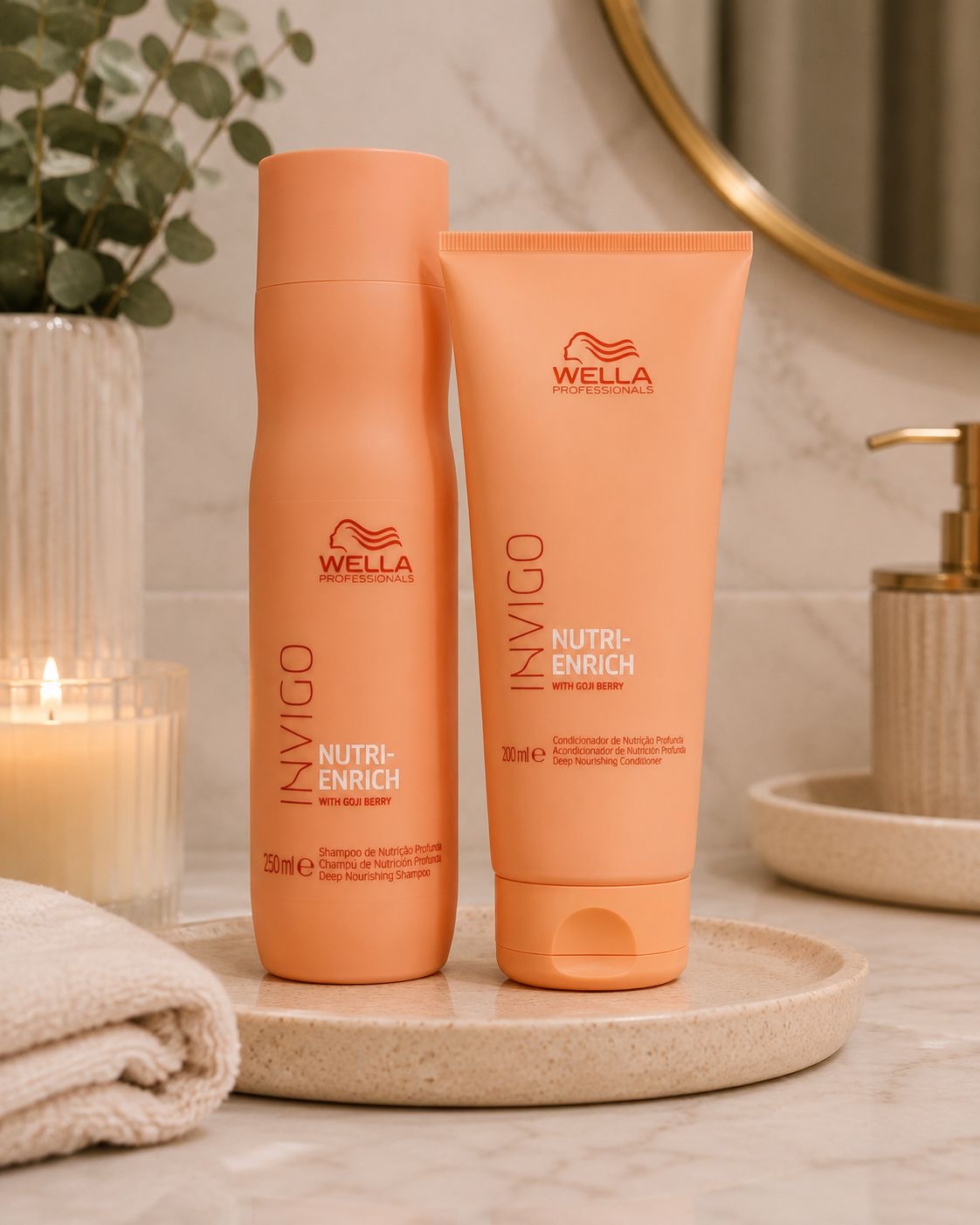 Seleção premium de haircare